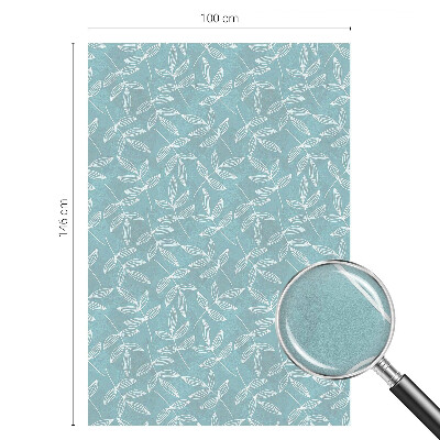 Folie geam să nu se vadă din exterior Eleganță frunzișoasă