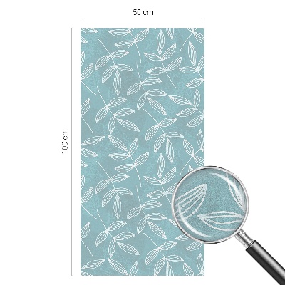 Folie geam să nu se vadă din exterior Eleganță frunzișoasă