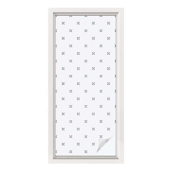 Folie decorativă geam Cruci geometrice