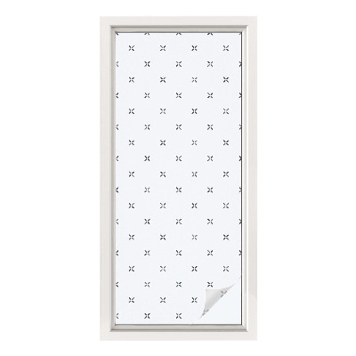 Folie decorativă geam Cruci geometrice