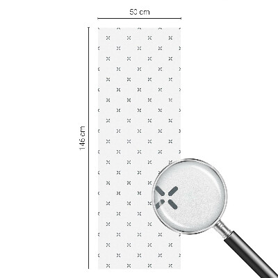 Folie decorativă geam Cruci geometrice