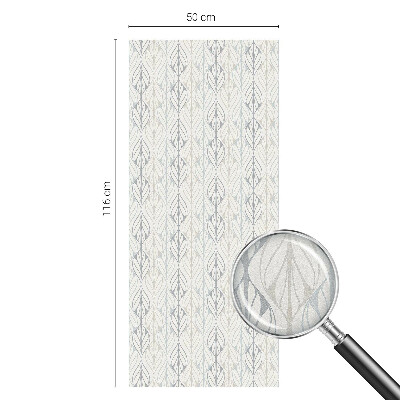 Folie geam intimitate model vitraliu Model cu frunze