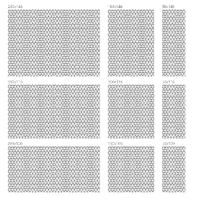 Folie geam să nu se vadă din exterior Model geometric