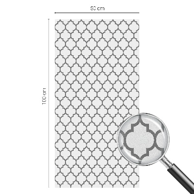 Folie geam să nu se vadă din exterior Model geometric