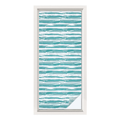 Folie decorativă geam Dungi verzi