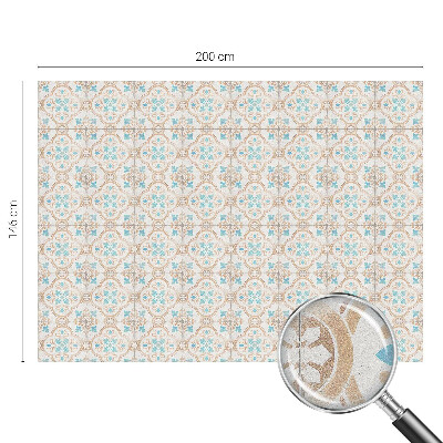 Folie decorativă vitraliu pentru uși și ferestre plăci rustice