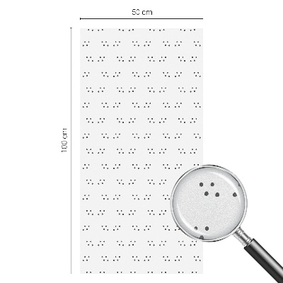 Folie geam să nu se vadă din exterior Model de puncte