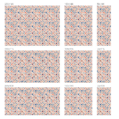 Autocolant vitraliu pentru geam Modele colorate