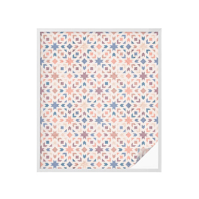 Autocolant vitraliu pentru geam Modele colorate