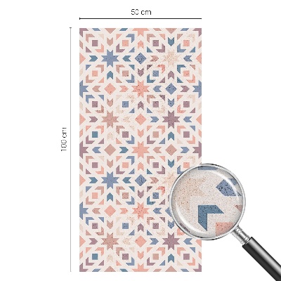 Autocolant vitraliu pentru geam Modele colorate