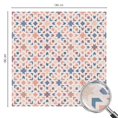 Autocolant vitraliu pentru geam Modele colorate