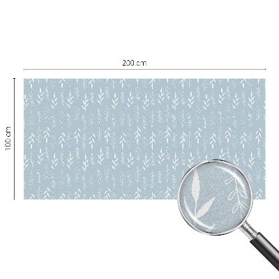 Folie geam intimitate model vitraliu Modelul plantei