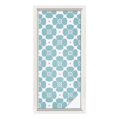 Folie geam să nu se vadă din exterior Simetria florală