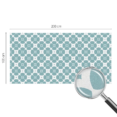 Folie geam să nu se vadă din exterior Simetria florală