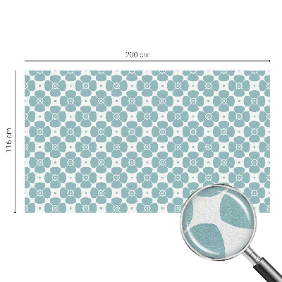 Folie geam să nu se vadă din exterior Simetria florală