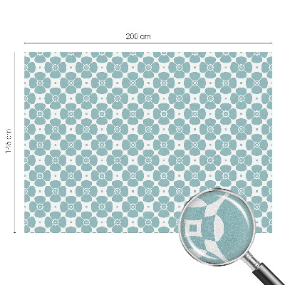 Folie geam să nu se vadă din exterior Simetria florală