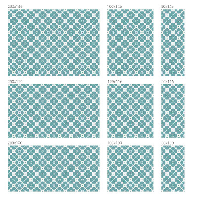 Folie geam să nu se vadă din exterior Simetria florală