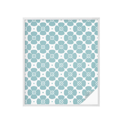 Folie geam să nu se vadă din exterior Simetria florală