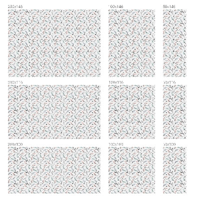 Folie decorativă vitraliu pentru uși și ferestre Frunze de plantă