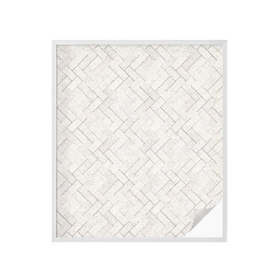 Folie geam intimitate model vitraliu Motivul în spic de hering