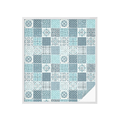 Autocolant vitraliu pentru geam Plăci boho