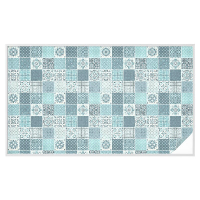 Autocolant vitraliu pentru geam Plăci boho