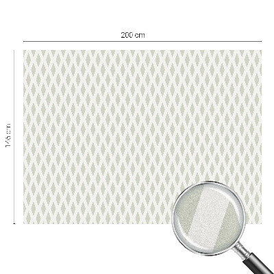 Folie decorativă vitraliu pentru uși și ferestre Model de diamant