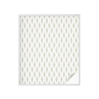 Folie decorativă vitraliu pentru uși și ferestre Model de diamant