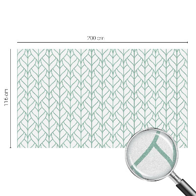 Folie decorativă geam Simetria plantelor