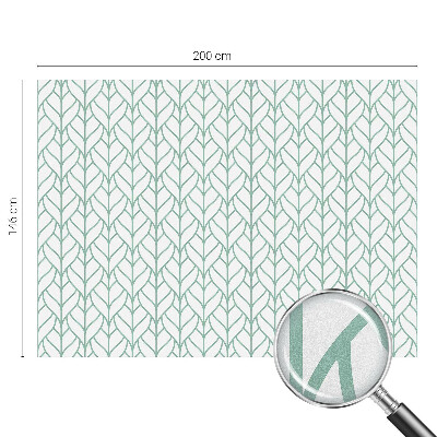 Folie decorativă geam Simetria plantelor