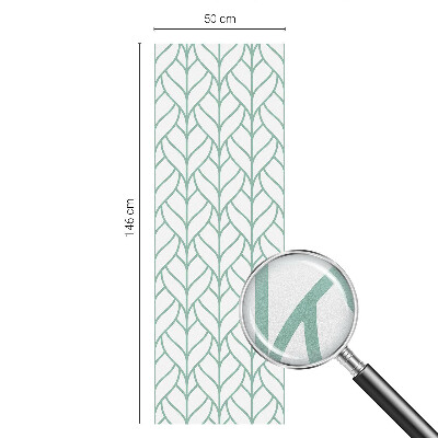 Folie decorativă geam Simetria plantelor