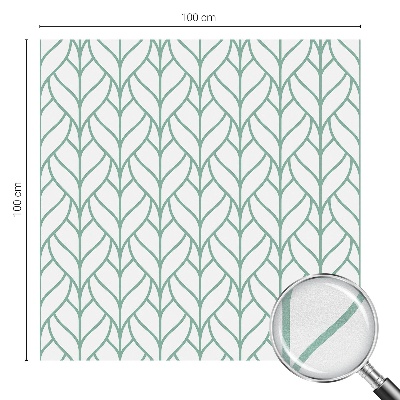 Folie decorativă geam Simetria plantelor