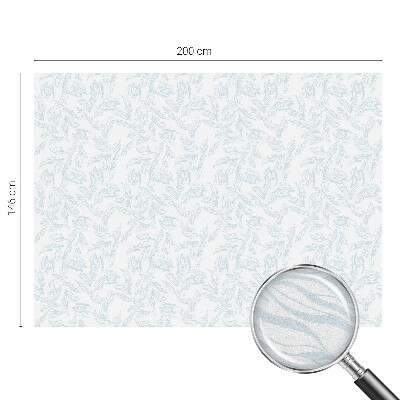 Folie decorativă geam Frunze eterice