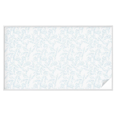 Folie decorativă geam Frunze eterice