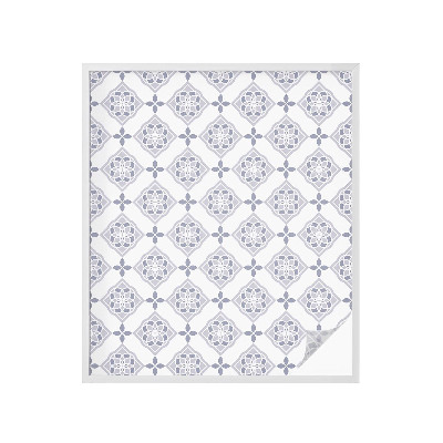 Folie geam să nu se vadă din exterior Romburi florale