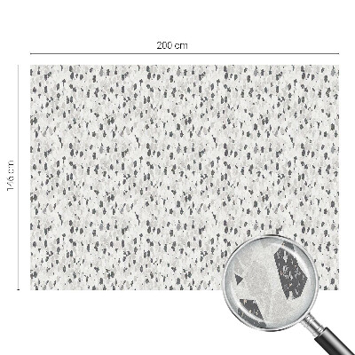 Folie decorativă vitraliu pentru uși și ferestre Eleganță subtilă