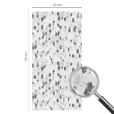 Folie decorativă vitraliu pentru uși și ferestre Eleganță subtilă