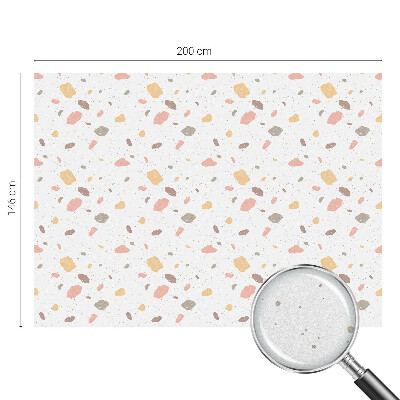 Folie geam să nu se vadă din exterior Terrazzo abstract