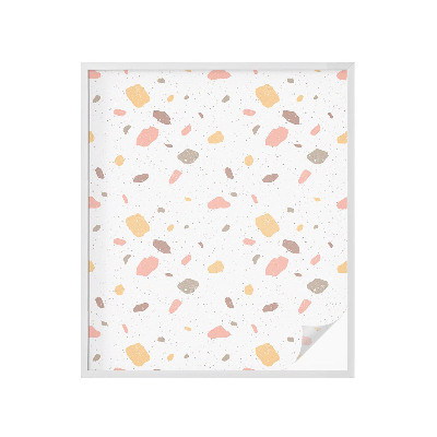 Folie geam să nu se vadă din exterior Terrazzo abstract