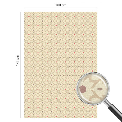 Autocolant vitraliu pentru geam Modele florale