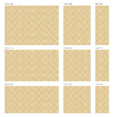 Autocolant vitraliu pentru geam Modele florale