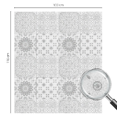 Folie decorativă vitraliu pentru uși și ferestre Eleganță clasică