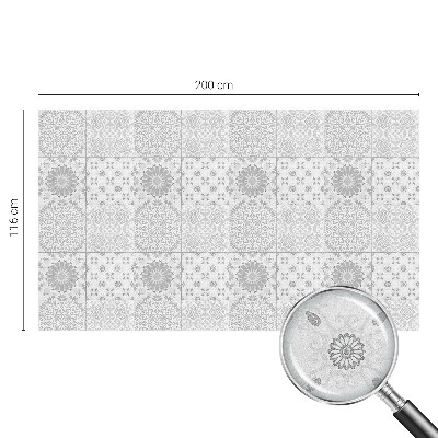 Folie decorativă vitraliu pentru uși și ferestre Eleganță clasică