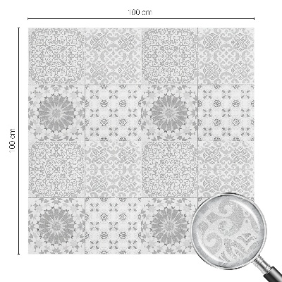 Folie decorativă vitraliu pentru uși și ferestre Eleganță clasică
