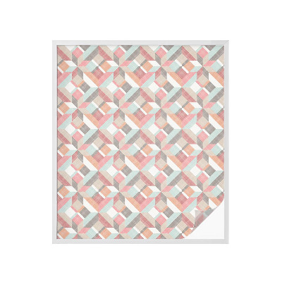 Folie geam să nu se vadă din exterior Romburi geometrice