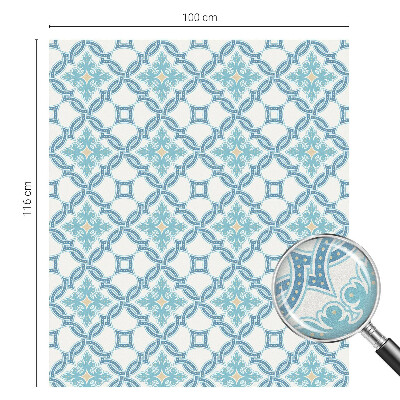 Autocolant vitraliu pentru geam Simetria clasică