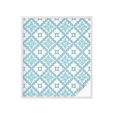 Autocolant vitraliu pentru geam Simetria clasică