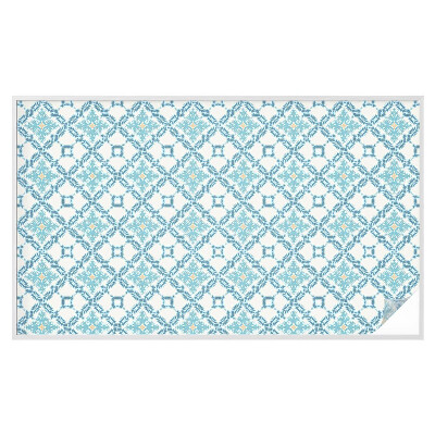 Autocolant vitraliu pentru geam Simetria clasică