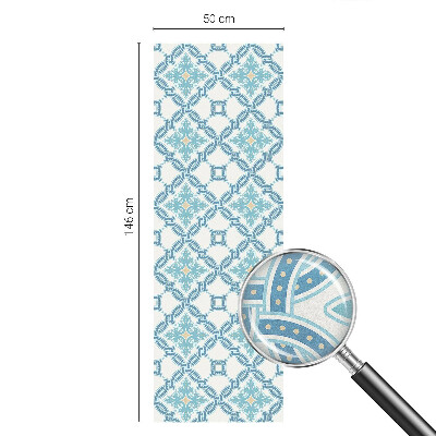 Autocolant vitraliu pentru geam Simetria clasică