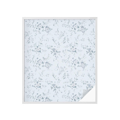 Folie geam să nu se vadă din exterior Flori subtile